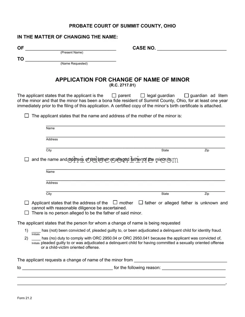 Ohio 21 2 Template in PDF