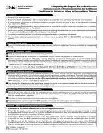 Ohio Bwc Writable C 9 Template in PDF
