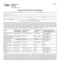 Ohio Cat Cs Template in PDF