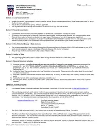 Ohio Historical Society Template in PDF