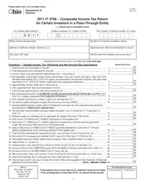 Ohio It 4708 Template in PDF