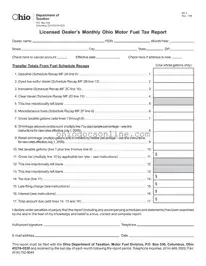 Ohio Mf 2 Template in PDF
