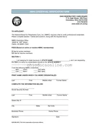 Ohio Rcb 020 Template in PDF